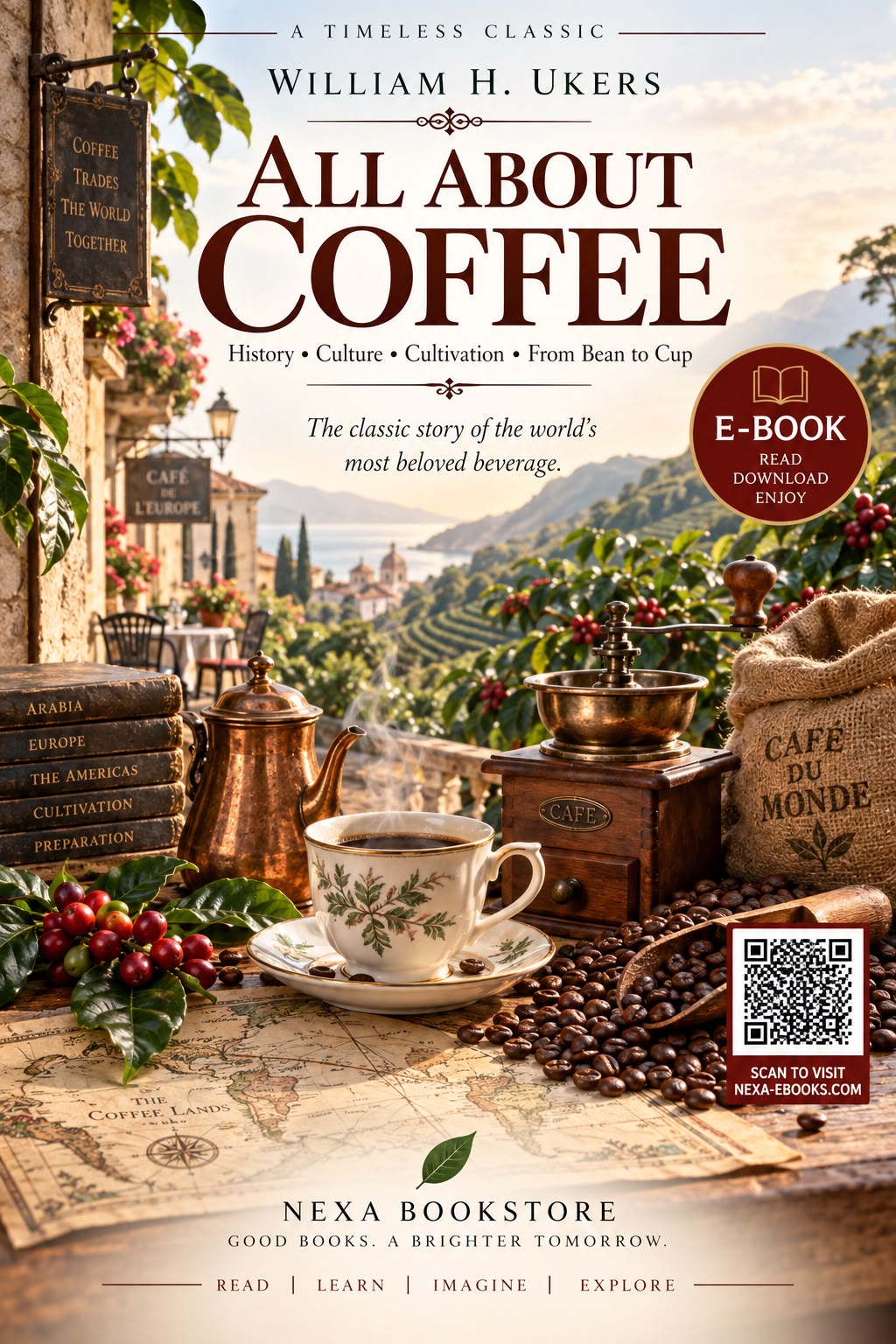Cover of All About Coffee by William H. Ukers