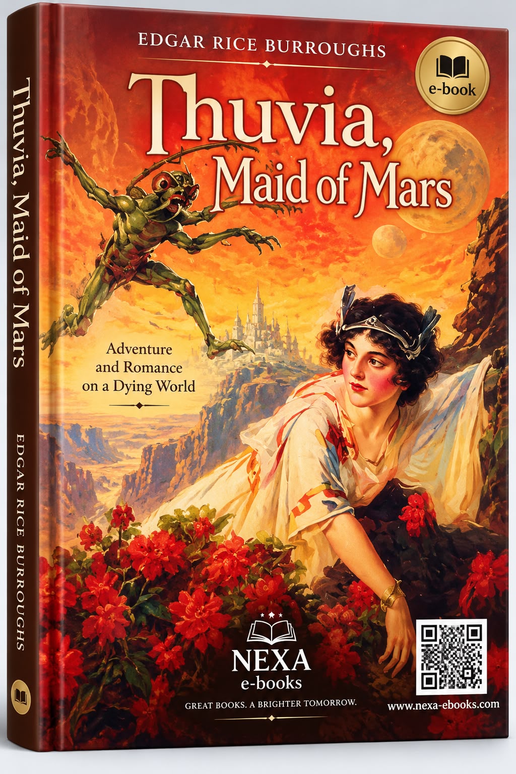 Cover of Thuvia, Maid of Mars by Edgar Rice Burroughs