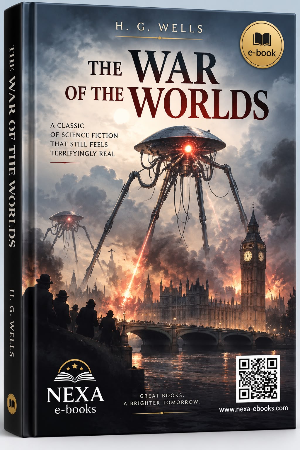 Cover of The War of the Worlds by H. G. Wells