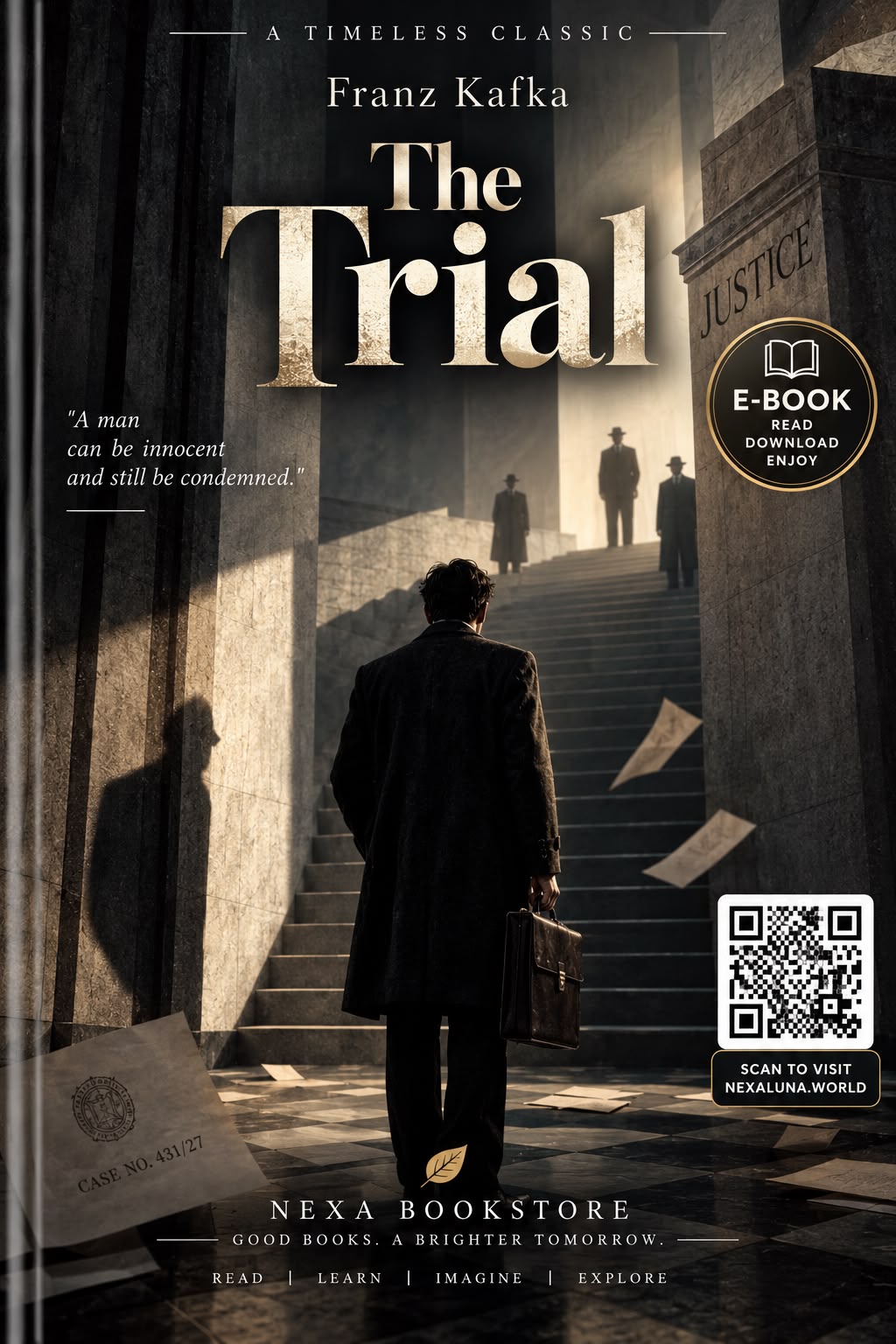 Cover of The Trial by Franz Kafka