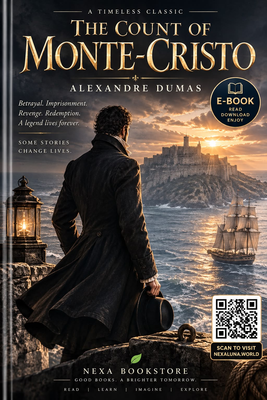 Cover of The Count of Monte Cristo by Alexandre Dumas
