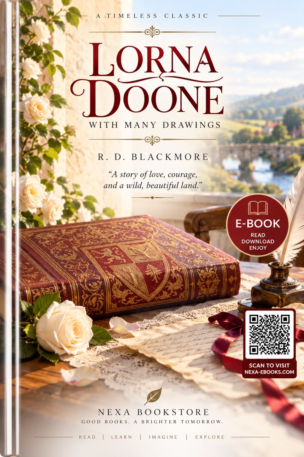 Cover of Lorna Doone: A Romance of Exmoor by R. D. Blackmore