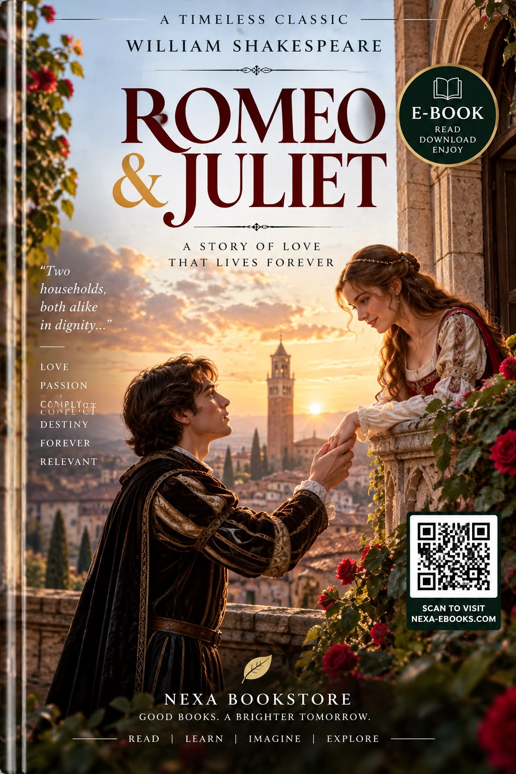 Cover of Romeo and Juliet by William Shakespeare