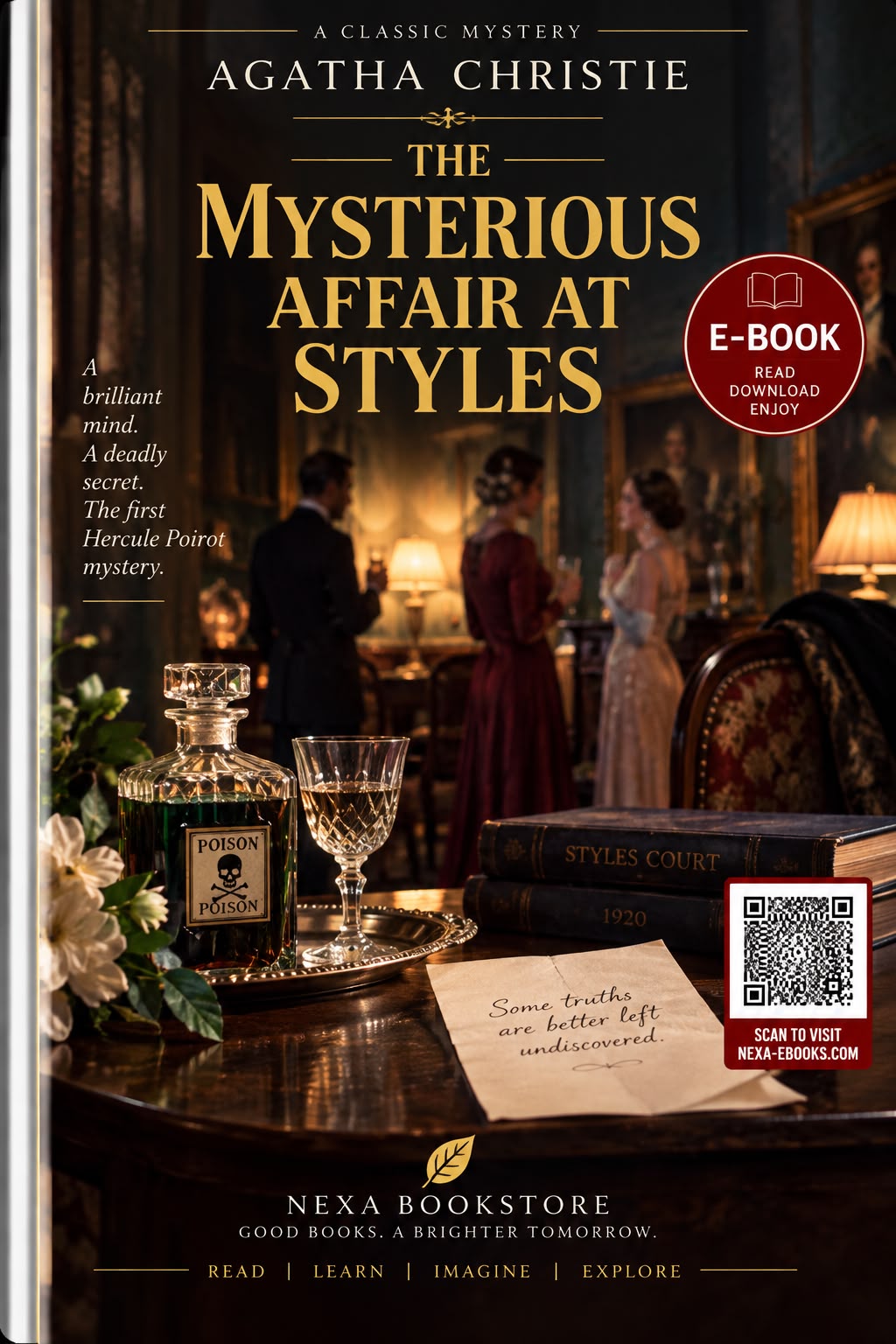 Cover of The Mysterious Affair at Styles by Agatha Christie