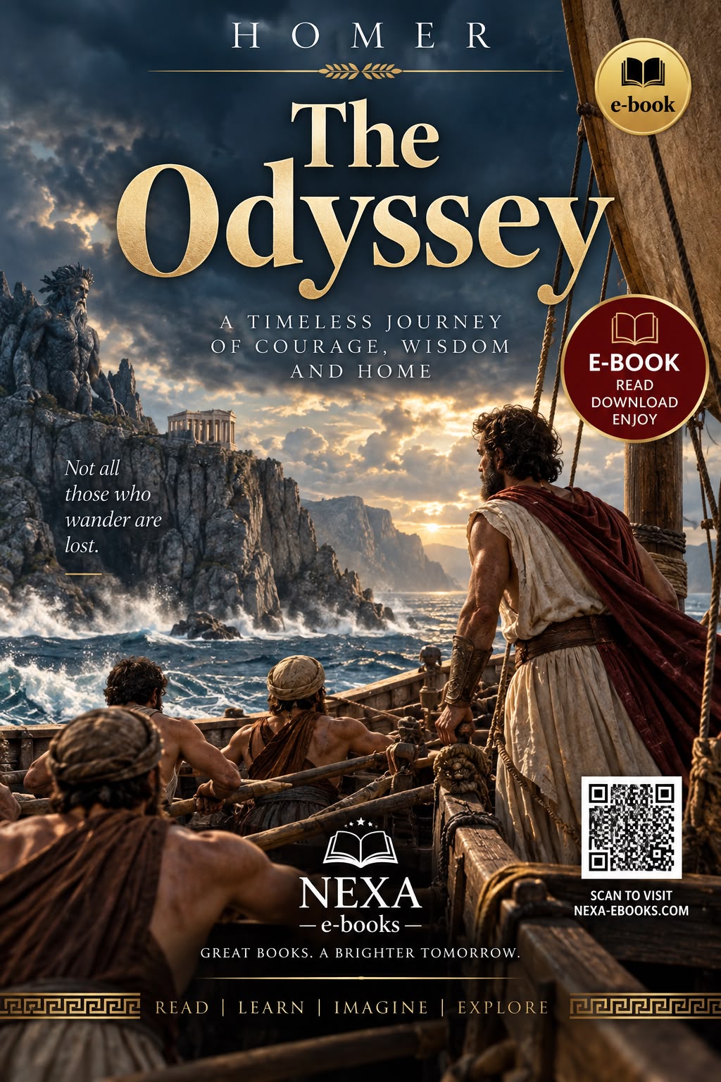 Cover of The Odyssey by Homer