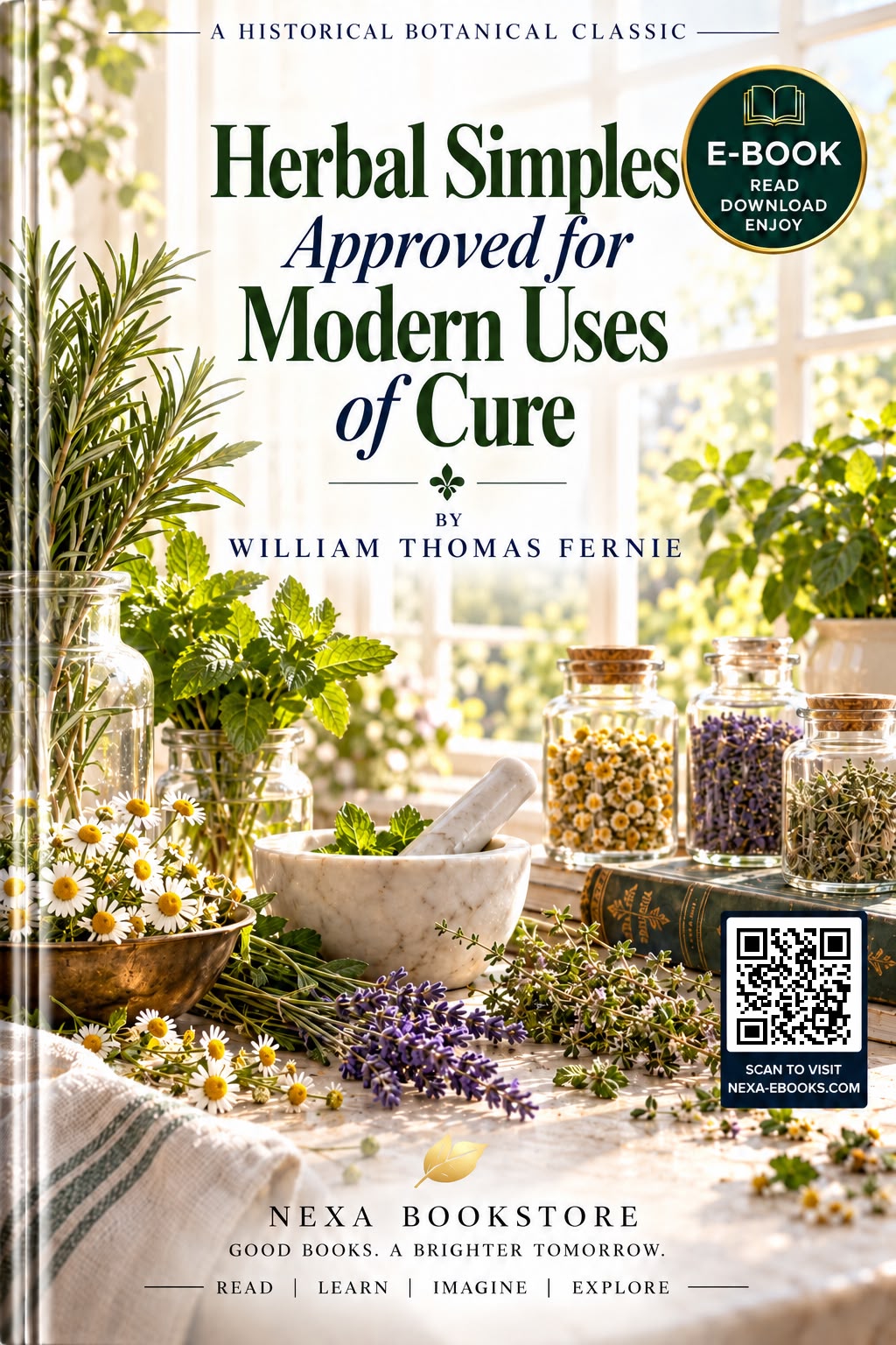 Cover of Herbal Simples Approved for Modern Uses of Cure by William Thomas Fernie