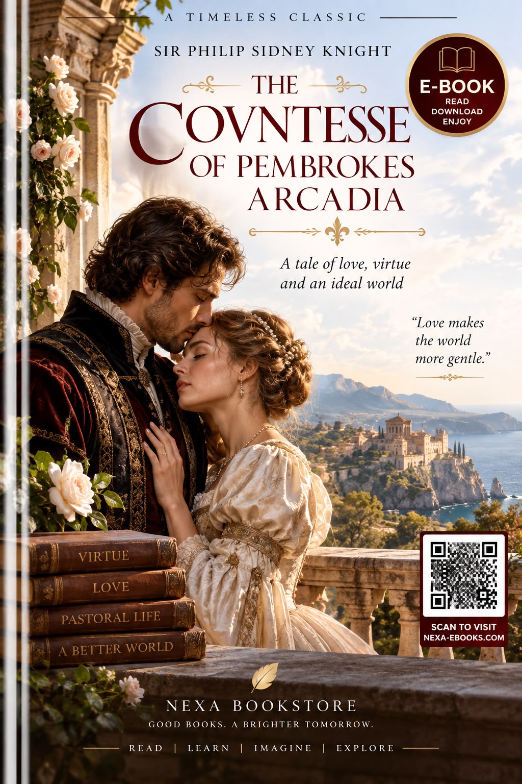 Cover of The Countess of Pembroke's Arcadia by Philip Sidney
