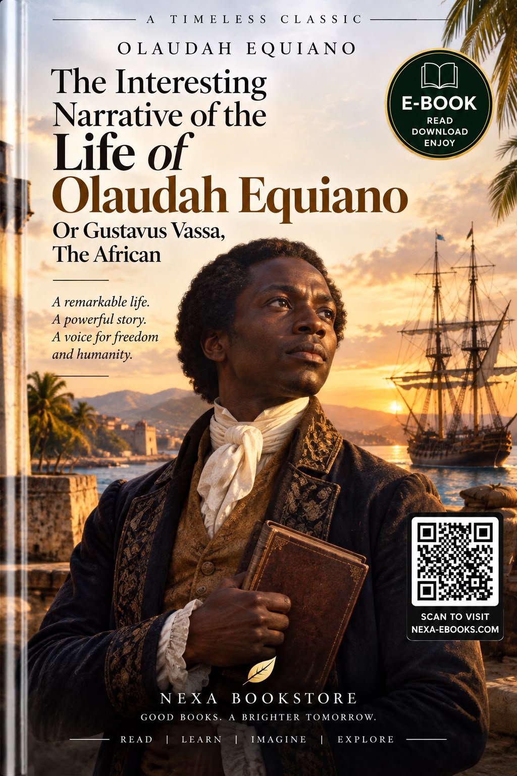 Cover of The Interesting Narrative of the Life of Olaudah Equiano by Olaudah Equiano